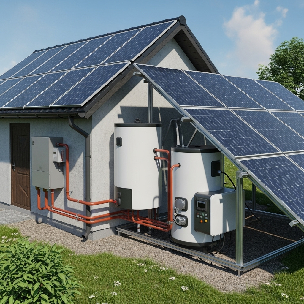 Système solaire combiné efficace